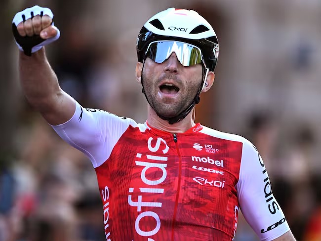 Benjamin Thomas se impuso en la quinta etapa del Giro de Italia 