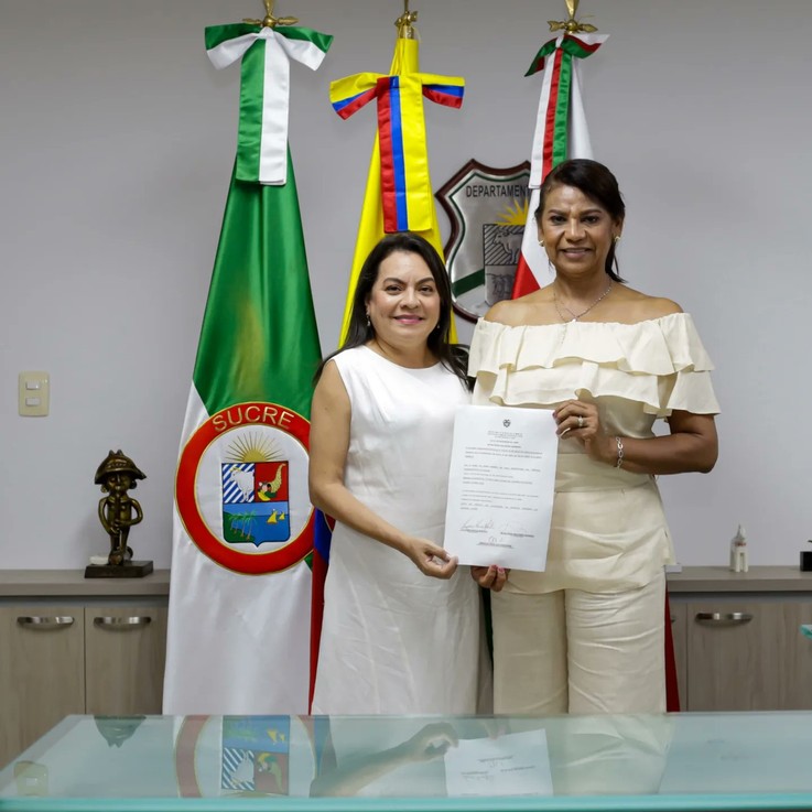 Silvia Escudero, posesionada como magistrada del Tribunal Administrativo