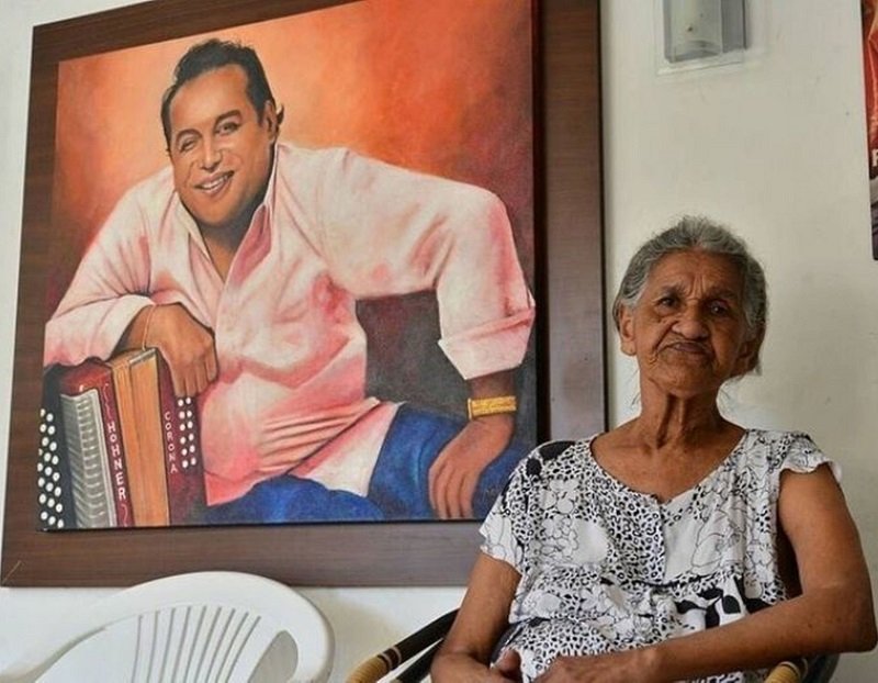 Murió 'Mama Vila', madre del cantante vallenato Diomedes Díaz