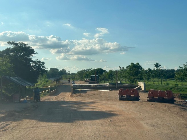 Solo falta un puente para terminar Las Tablitas - San Marcos, sería el 2%