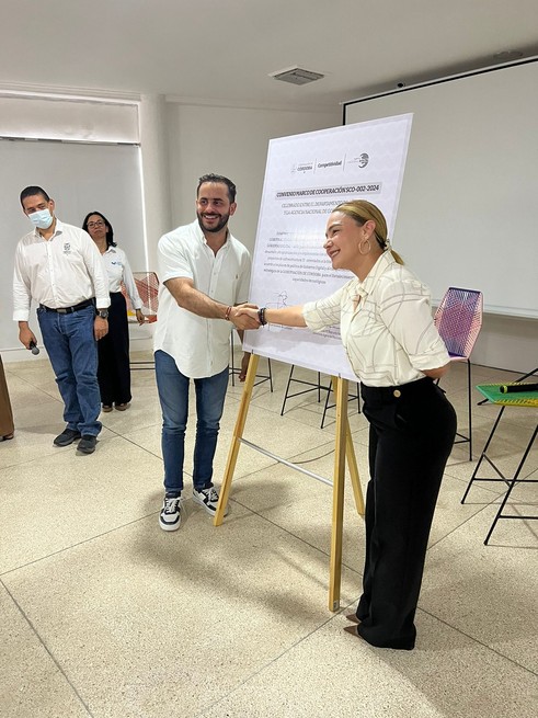 Gobernación de Córdoba firmó convenio con la Agencia Nacional Digital