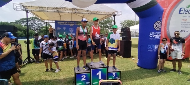 Seis cordobeses se consagraron campeones en el Campeonato Nacional de Triatlón