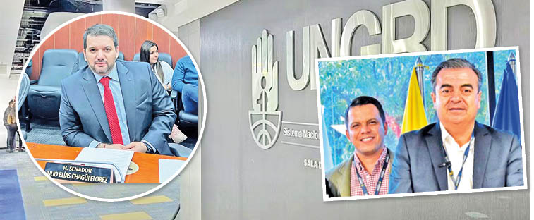 Julio Chagüi enredado con Olmedo y Sneyder