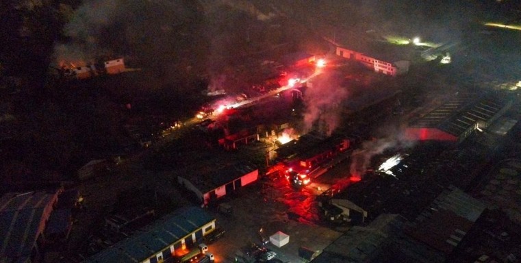 1 muerto y 33 heridos dejó la explosión de 'El Vaquero' en Soacha