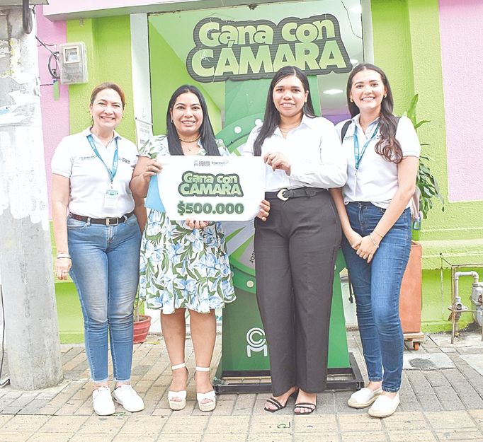 Ganadores en el  Día del Comerciante