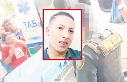 Cinco tiros y sigue vivo