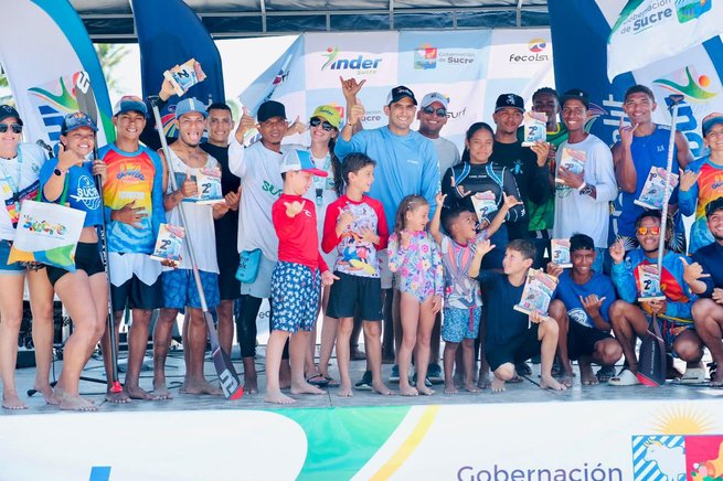 Sucre, campeón del Nacional de Surf