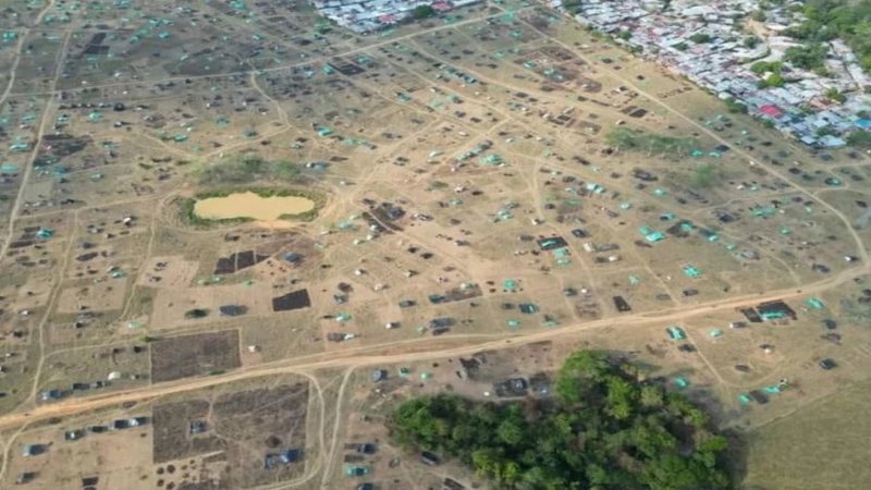 Comenzó operativo de desalojo en la invasión más grande de Antioquia