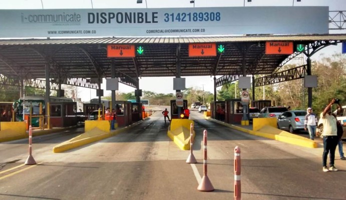 "Talanqueras arriba": Gobernador de Bolívar sobre el peaje de Turbaco
