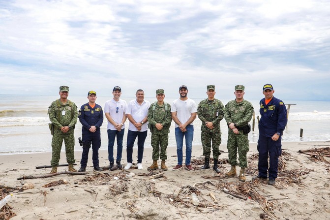 En Los Córdobas, se construirá la nueva base de la Armada Nacional