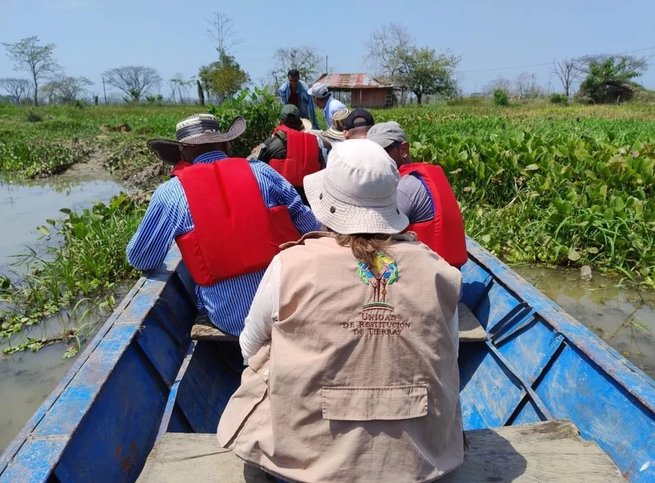 URT devolvió predios de familia en Ayapel