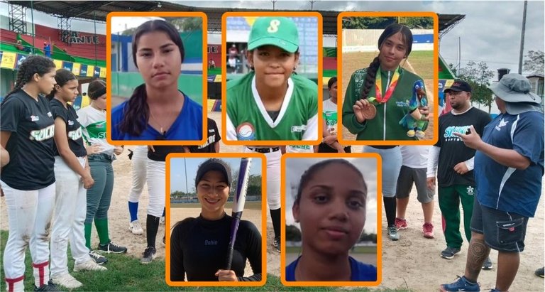Cinco sucreñas a la preselección Colombia de sóftbol