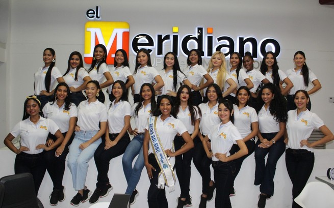 Candidatas al Reinado del Río en El Meridiano