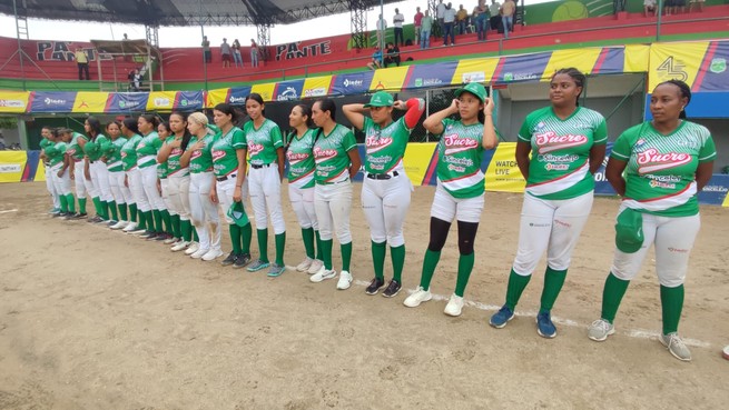 Sucre perdió en la final del Nacional de Béisbol Femenino