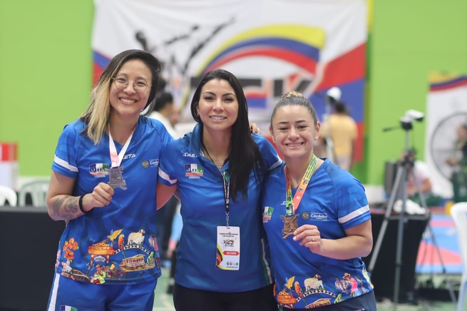 Córdoba sigue brillando en el Interligas de Karate