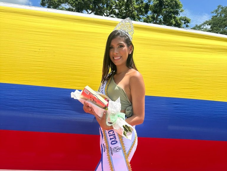 Representante de El Ceibal fue elegida como Reina del Ejército