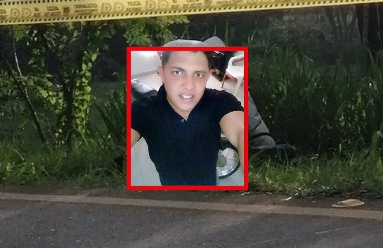 Motociclista se salió de la carretera y murió