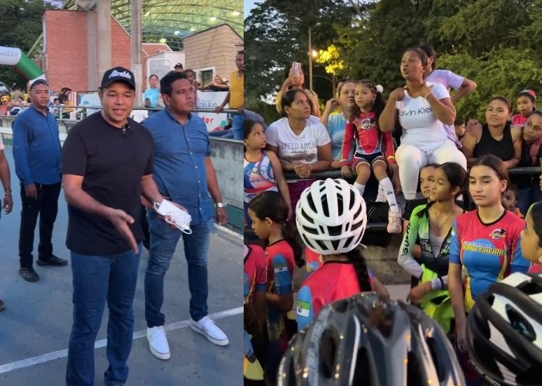 Alcalde Yahir Acuña anunció mejoras en el polideportivo Las Delicias