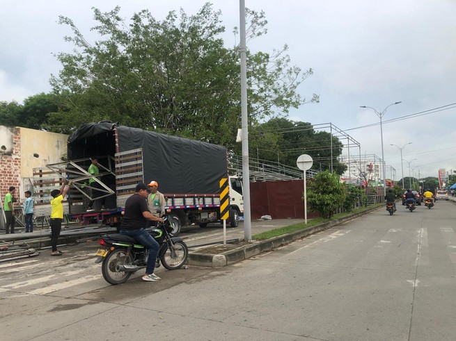 Montería se sigue preparando para las fiestas