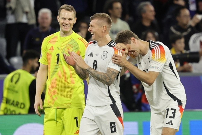 Alemania goleó a Escocia en el debut de la Eurocopa
