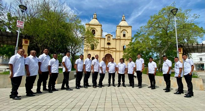 Así es la representativa Banda Perla de la Sabana de Corozal