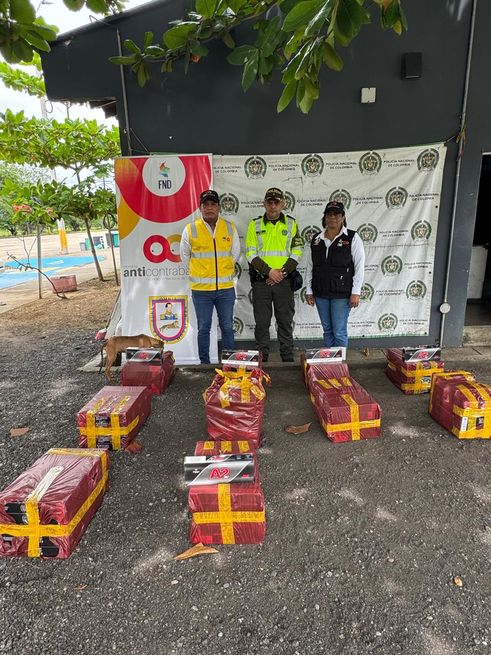 Grupo Anticontrabando de la Gobernación logró la aprehensión de 2.000 cajetillas de cigarrillos