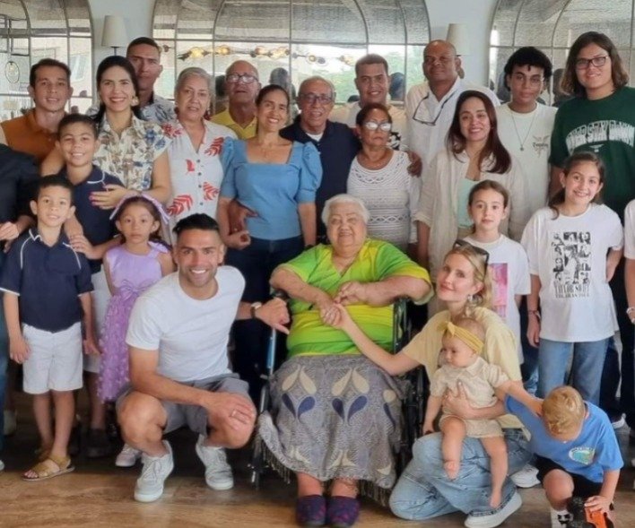 Falleció abuela paterna de Radamel Falcao García