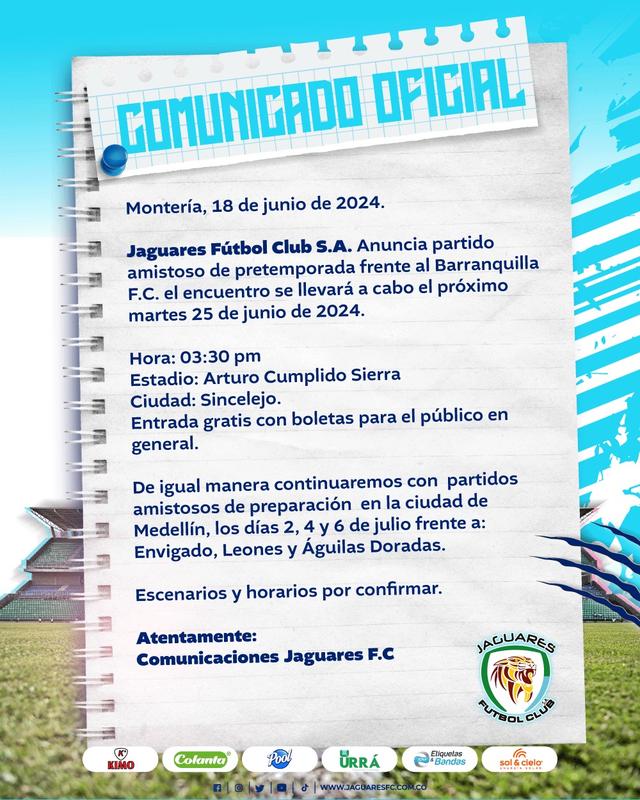 Entrada gratis al partido amistoso de Jaguares
