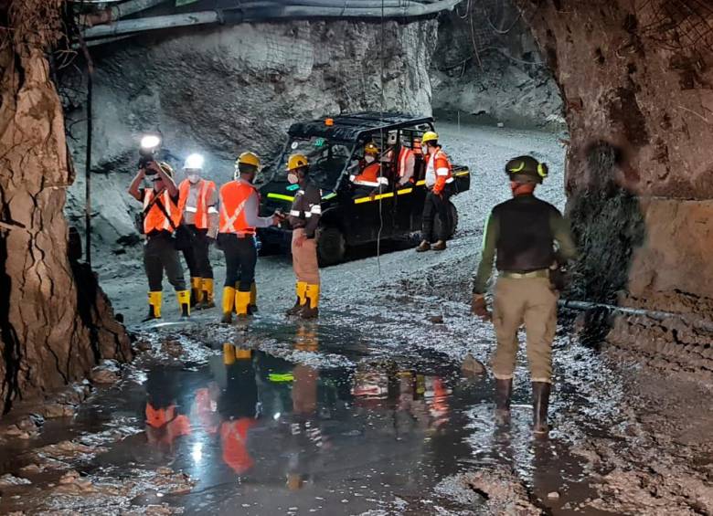 Encuentran a mineros atrapados en Buriticá