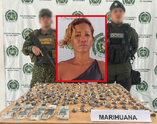 Nuevamente cayó comercializando droga