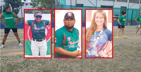 Tres sucreños al Suramericano de Sóftbol