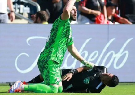 Árbitro se desplomo en el partido de la Copa América
