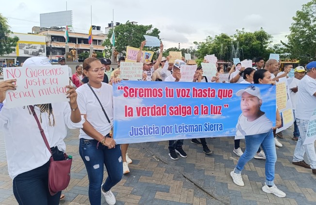 Leisman Sierra, al parecer, fue torturado