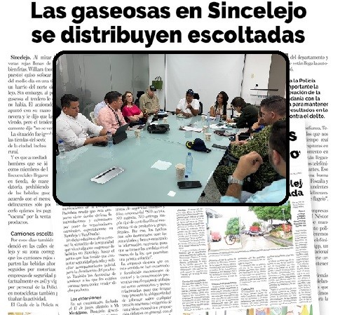 Tras publicaciones de El Meridiano hay acciones por extorsiones a empresas de gaseosas