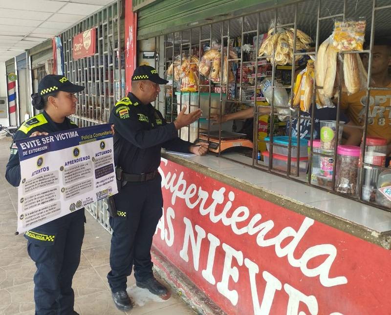 Crearán frente de seguridad contra la extorsión a las tiendas de barrio