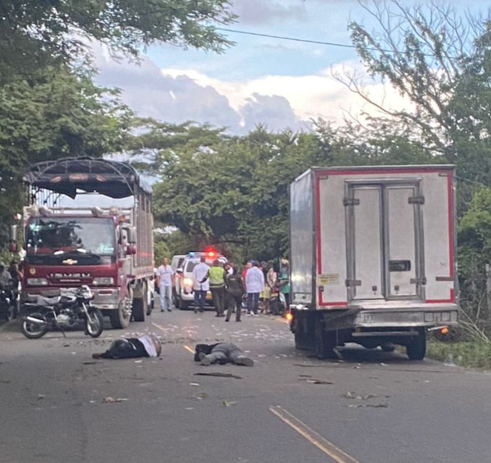 Accidente dejó dos personas fallecidas