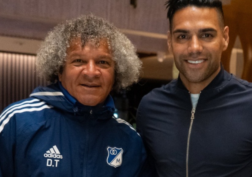 Falcao ya llegó a Bogotá para unirse a Millonarios 