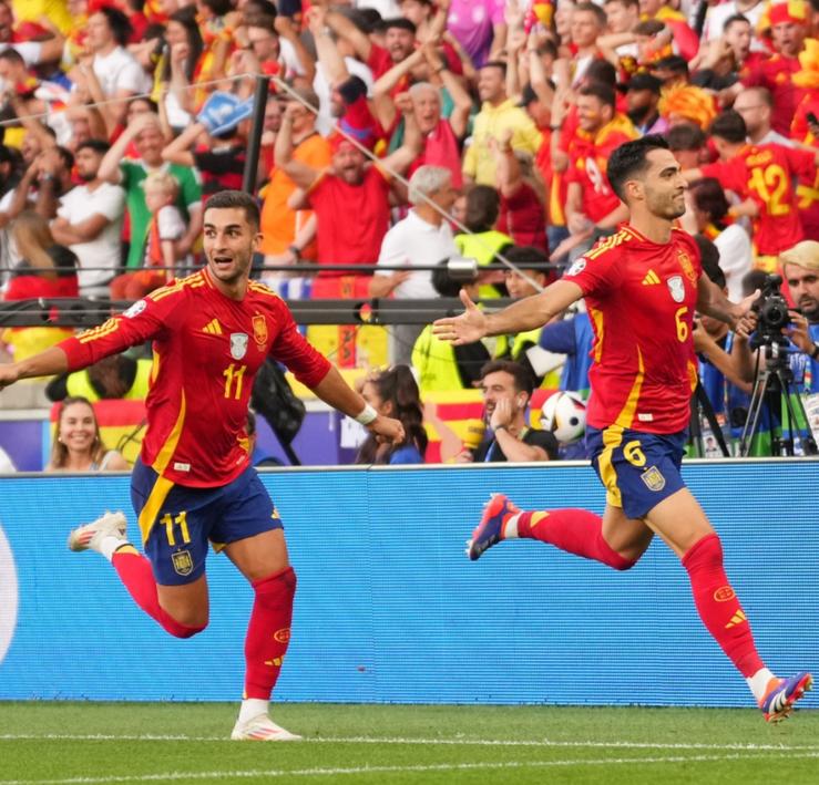 España a la semifinal de la Eurocopa