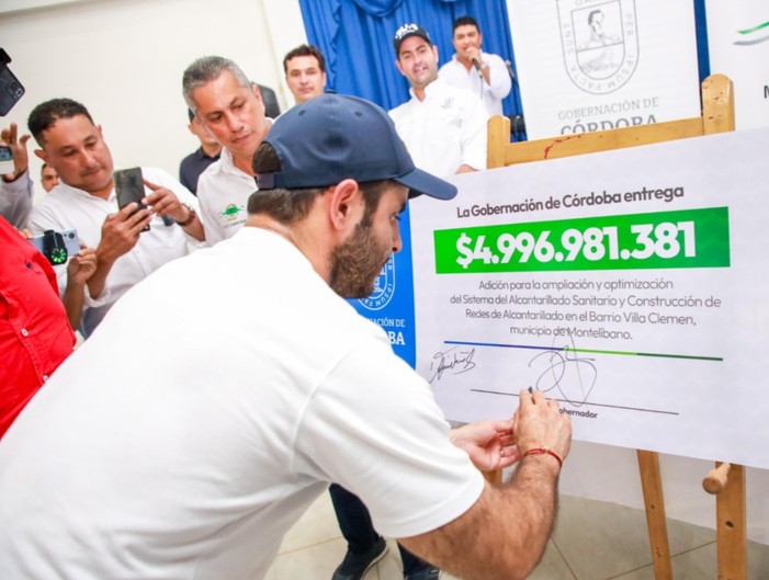 Gobernador Erasmo Zuleta visita y le cumple al San Jorge
