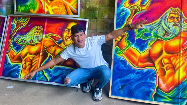 Voy tras mi sueño de ser un gran artista: Wilfran Art