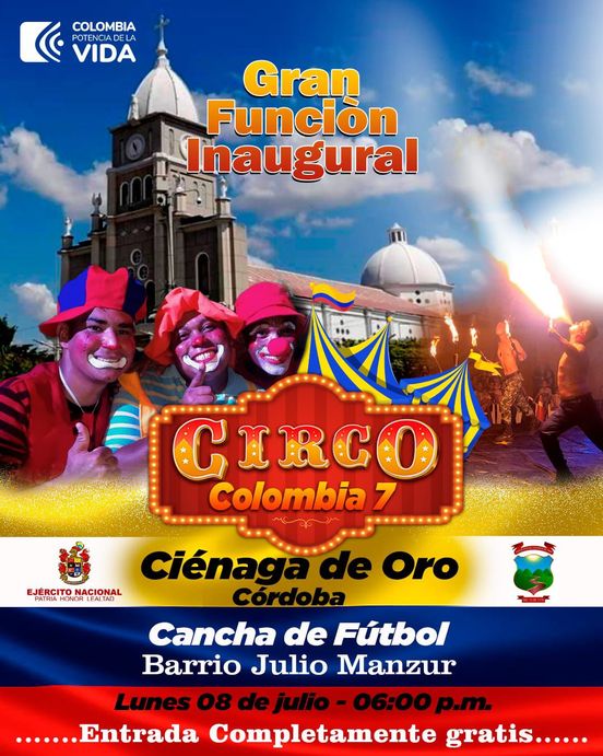Mañana será la gran apertura del Circo Colombia 7