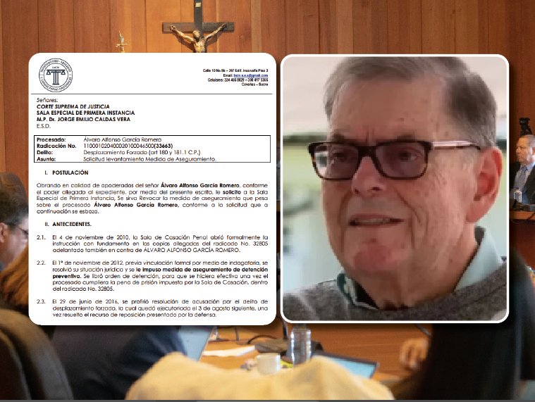 Libertad de Álvaro 'el Gordo' García en espera mientras la Corte resuelve solicitud