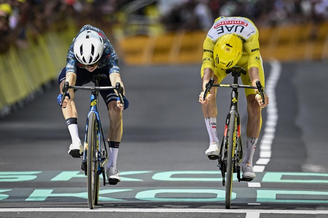 El mano a mano lo ganó Vingegaard