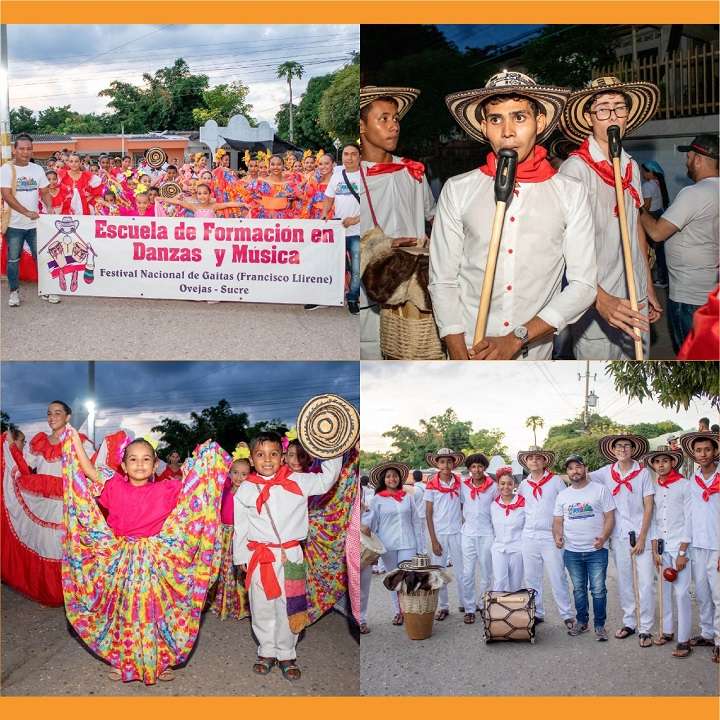 En Ovejas disfrutan de las festividades en honor a la Virgen del Carmen
