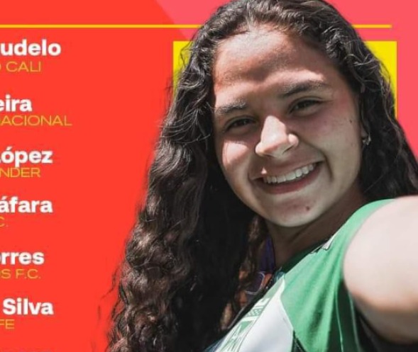 Cordobesa en la Selección Colombia sub-20