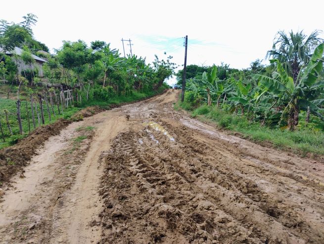 Las vías en Moñitos son 'caminos de herradura'