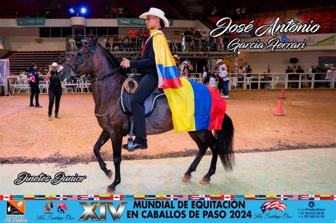 Córdoba cabalgó en el Mundial de Equitación
