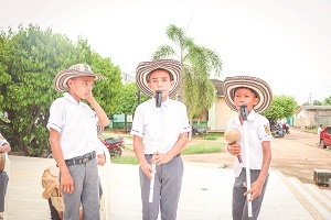 La escuela de expansión musical de Comfasucre brilló en Caimito, en su primera presentación