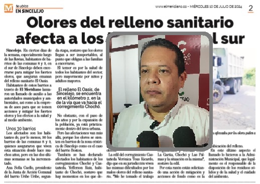 Reubicación del relleno sanitario de Sincelejo es un hecho: Interaseo