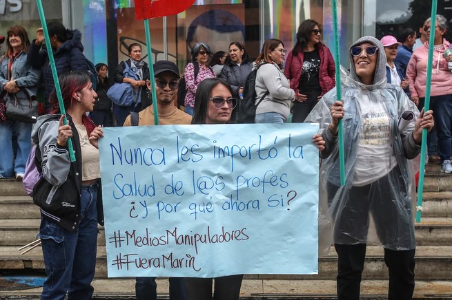 Crisis en la salud para los maestros